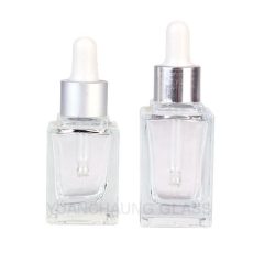 20ml 25ml Square Glass Bottle