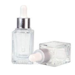 20ml 25ml Square Glass Bottle