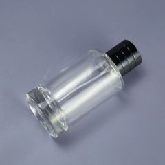 25ml 50ml 100ml Round Spray Perfume Glass Bottle With Lid