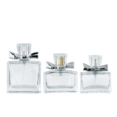 25ml 35ml 50ml Square Glass Perfume Spray Bottle