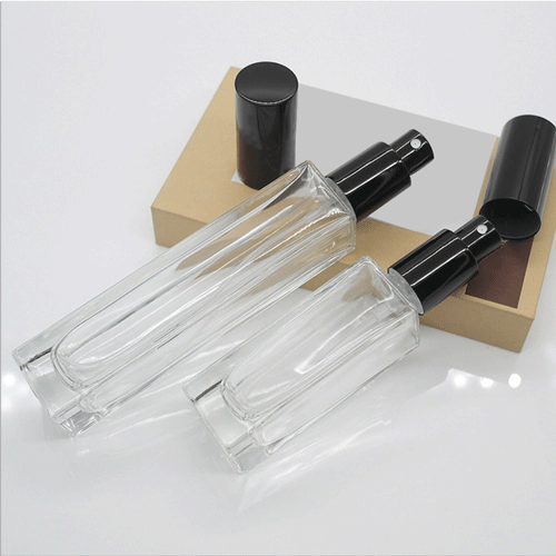 3ml 6ml 10ml 30ml 50ml 100ml Square Glass Perfume Bottle