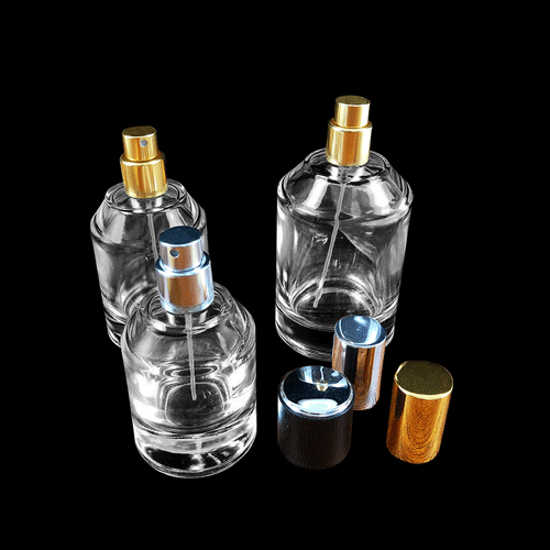 30ml 50ml 100ml Round Glass Spray Perfume Bottle
