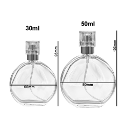 30ml 50ml Glass Perfume Bottle