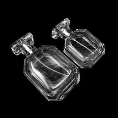 50ml 100ml Clear Spray Glass Bottle with Lid