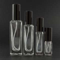 3ml 5ml 10ml 20ml 30ml Square Small Spray Glass Bottle