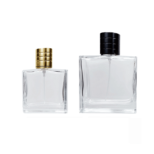 50ml 100ml Rectangle Spray Glass Perfume Bottle
