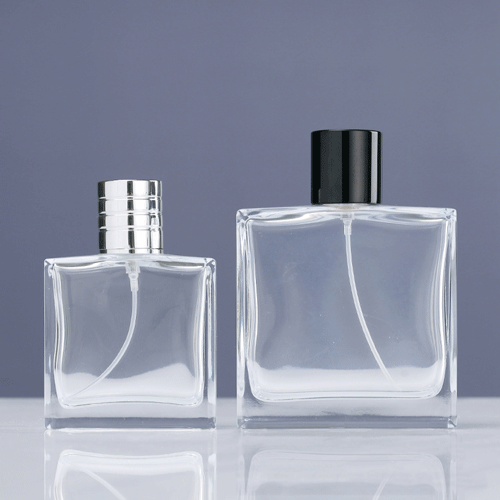 50ml 100ml Rectangle Spray Glass Perfume Bottle
