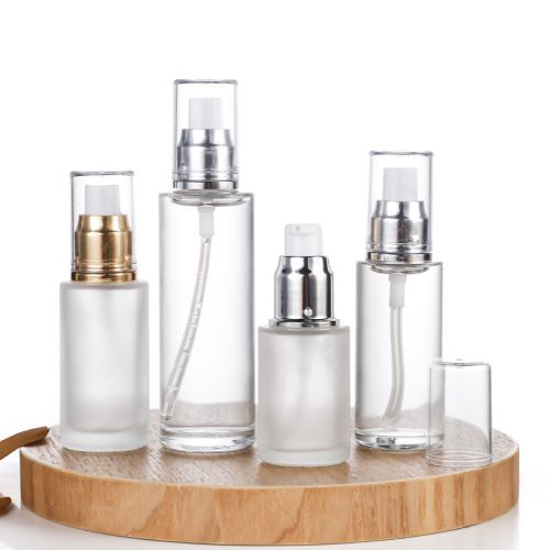 20ml 30ml 40ml 50ml 60ml 80ml 100ml Spray Pump Lotion Glass Bottle