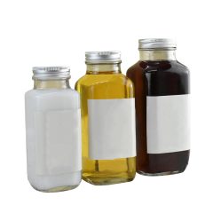 250ml 350ml 500ml Coffee Transparent Clear Beverage Milk Juice Bottle