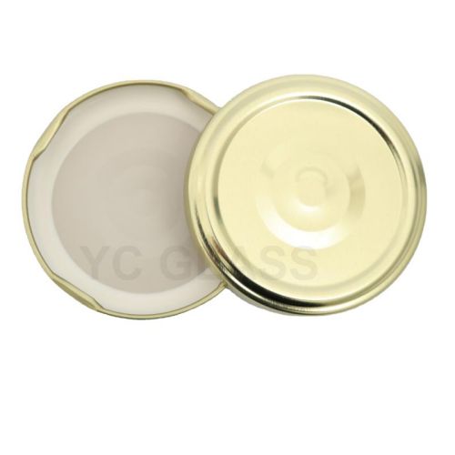38mm 43mm 48mm 53mm 58mm 63mm 70mm 82mm Gold Metal Lug Caps Safety Button