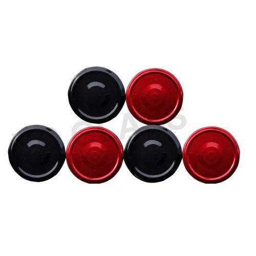 38mm 43mm 48mm 53mm 58mm 63mm 70mm 82mm Gold Metal Lug Caps Safety Button