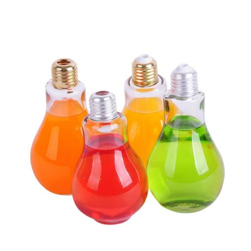 150ml Bulb Shape Beverage Bottle with Screw Cap