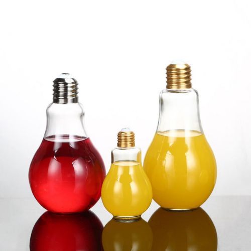 150ml Bulb Shape Beverage Bottle with Screw Cap