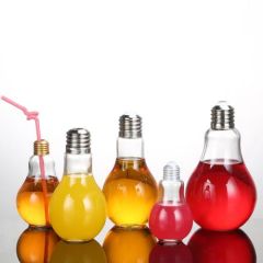 150ml Bulb Shape Beverage Bottle with Screw Cap