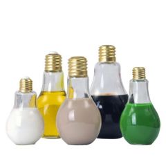 150ml Bulb Shape Beverage Bottle with Screw Cap