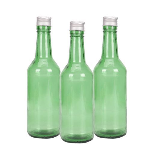360ml Commercial Custom Green Empty Beer Glass Bottle