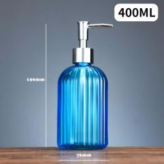 400ml Hand Sanitizer Shampoo Glass Bottle