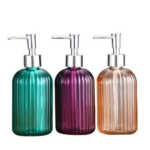 400ml Hand Sanitizer Shampoo Glass Bottle
