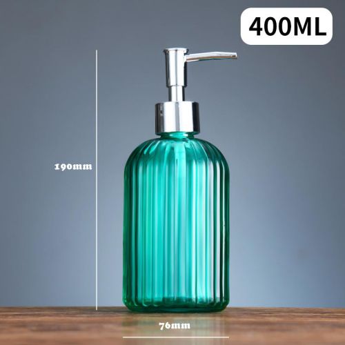 400ml Hand Sanitizer Shampoo Glass Bottle