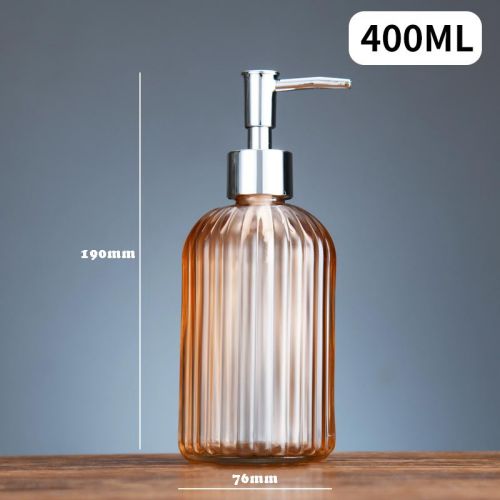 400ml Hand Sanitizer Shampoo Glass Bottle