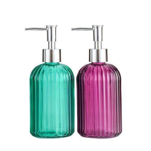 400ml Hand Sanitizer Shampoo Glass Bottle