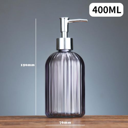 400ml Hand Sanitizer Shampoo Glass Bottle