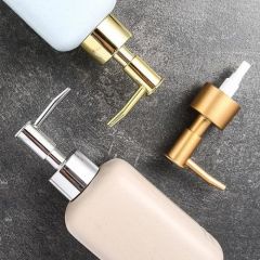 Customized Factory 28 410 ABS Chrome-plated Pump for Glass Bottle
