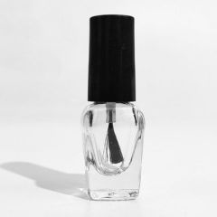 5ml Square Customized Clear Nail Polish Glass Bottle