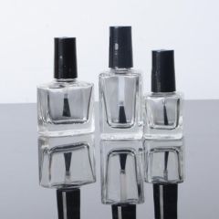 5ml Square Customized Clear Nail Polish Glass Bottle