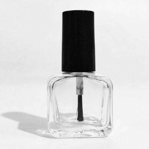 5ml Square Customized Clear Nail Polish Glass Bottle