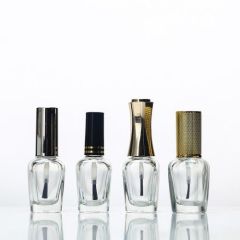 7ml 15ml Square Customized Clear Nail Polish Glass Bottle