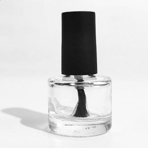 5ml Round Customized Clear Nail Polish Glass Bottle