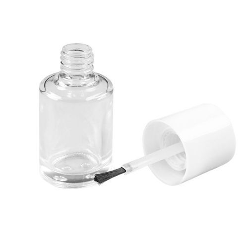 Customized Clear Nail Polish Glass Bottle