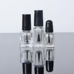 5ml Square Customized Clear Nail Polish Glass Bottle