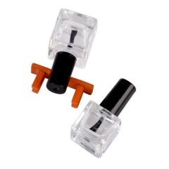 8ml 10ml Square Customized Clear Nail Polish Glass Bottle