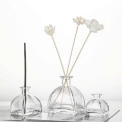 50ml 100ml 150ml 250ml Customized Clear Glass Aroma Reed Diffuser Bottle