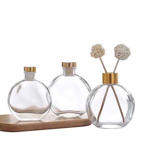 50ml 100ml 150ml Customized Glass Aroma Reed Diffuser Bottle