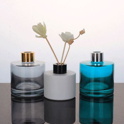 50ml 95ml 130ml 150ml 175ml 220ml Round Customized Clear Glass Aromareed Diffuser Bottle