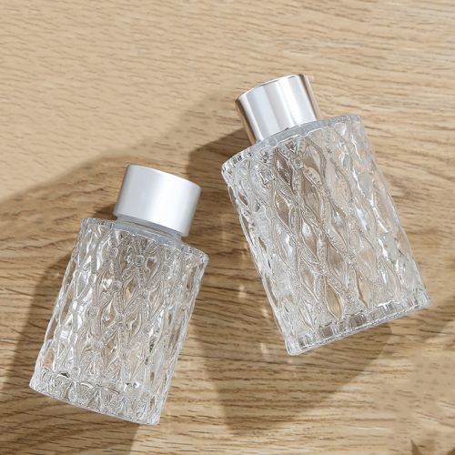 50ml 80ml 100ml 120ml 150ml Customized Car Glass Aroma Reed Diffuser Bottle