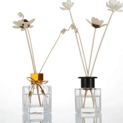 50ml 95ml 120ml Customized Car Glass Aroma Reed Diffuser Bottle