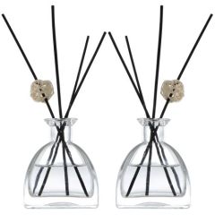 50ml 100ml 150ml 250ml Customized Clear Glass Aroma Reed Diffuser Bottle