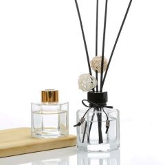 50ml 95ml 120ml Customized Car Glass Aroma Reed Diffuser Bottle