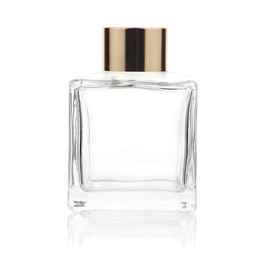 50ml 100ml 150ml 200ml 280ml Square Customized Glass Aroma Reed Diffuser Bottle