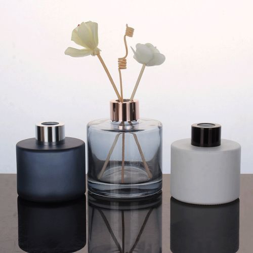 50ml 95ml 130ml 150ml 175ml 220ml Round Customized Clear Glass Aromareed Diffuser Bottle