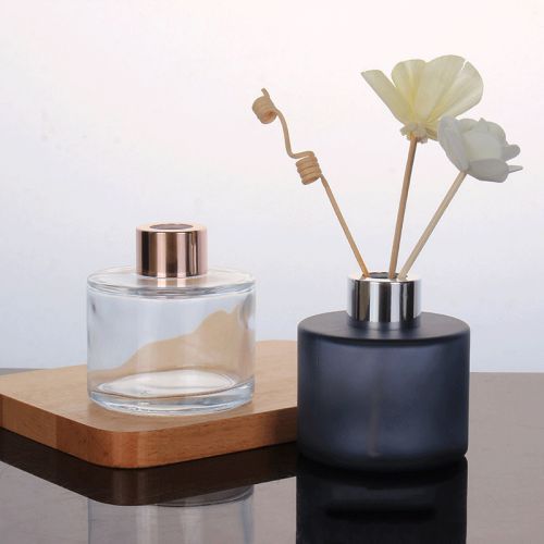 50ml 95ml 130ml 150ml 175ml 220ml Round Customized Clear Glass Aromareed Diffuser Bottle