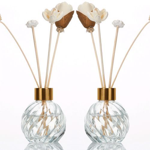 100ml 250ml Customized Car Glass Aroma Reed Diffuser Bottle