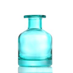 100ml 150ml 200ml Round Customized Various Color Clear Glass Aromareed Diffuser Bottle