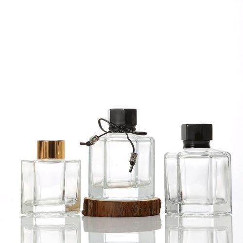 50ml 95ml 120ml Customized Car Glass Aroma Reed Diffuser Bottle