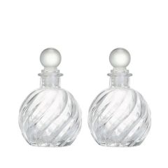 100ml 250ml Customized Car Glass Aroma Reed Diffuser Bottle