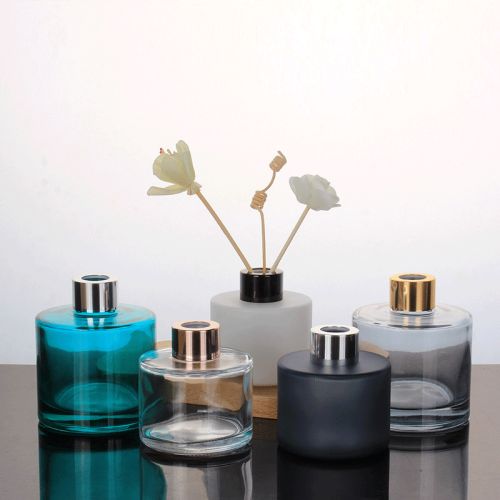 50ml 95ml 130ml 150ml 175ml 220ml Round Customized Clear Glass Aromareed Diffuser Bottle